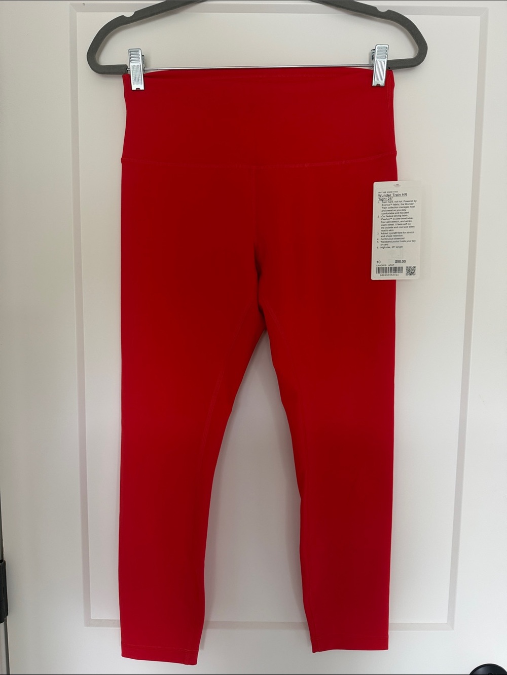 lululemon athletica Red wunder train High-Rise Leggings